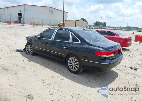 2007 Hyundai Azera Limited/Se из США, поврежденный, VIN KMHFC46F27A233768